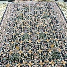 Иранские ковры. 4,5 млн. узлов. Бамбуковые.820